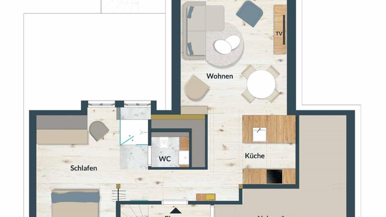 Grundriss Apartment Carl Grundriss Apartment Carl